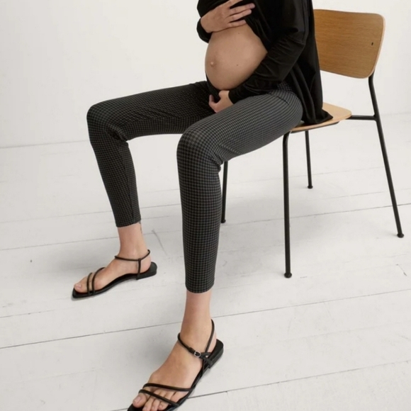 NWOT Hatch houndstooth leggings, medium - Picture 2 of 9